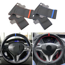 Capa de volante de couro costurada à mão compatível com Honda Civic 8º MK8 2005-2011, usado comprar usado  Enviando para Brazil
