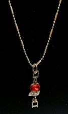Collana rubini brillanti usato  Casale Monferrato
