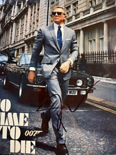 DANIEL CRAIG 007 JAMES BOND AUTÓGRAFO AUTÊNTICO COMO JAMES BOND EM NENHUM MOMENTO PARA MORRER comprar usado  Enviando para Brazil