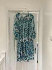 Monsoon blue kaftan for sale  SUTTON