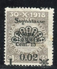1921 fiume lire usato  Olbia