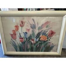 Large framed floral for sale  Houston