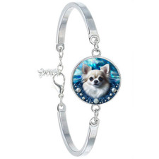Bracelet acier chien d'occasion  Vidauban