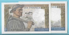 Francs mineur 1949 d'occasion  Piennes