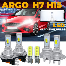 Lâmpadas laterais altas baixas brancas para farol DRL de LED DRL para Ford Fiesta MK7 2011-17  comprar usado  Enviando para Brazil