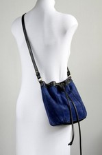 Soft blue suede for sale  EDINBURGH
