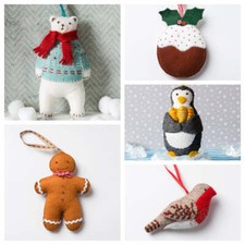 Christmas felt craft for sale  HORLEY