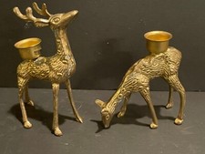 Vintage brass reindeer for sale  Winfield