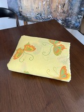 Capa de Edredom Vintage Anos 70 Hanae Mori Borboleta Zíper Completa/Rainha Folha Japonesa, usado comprar usado  Enviando para Brazil