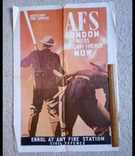 War poster afs for sale  PORTLAND
