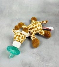 Chupeta WubbaNub girafa 7" chupeta de pelúcia animal 0235, usado comprar usado  Enviando para Brazil