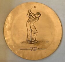 Solid bronze plate for sale  Jamestown