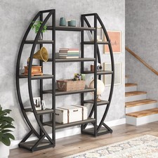 Oval bookshelf triple for sale  Fairfield