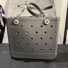 Bolsa organizadora Bogg cinza média resistente à água praia piscina utilitário comprar usado  Enviando para Brazil