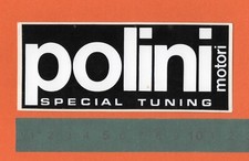 Adesivo Sticker Vintage Moto Tuning Autocollant Aufkleber POLINI Special Tuning, usado comprar usado  Enviando para Brazil