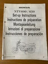 Honda ntv650 600 for sale  BRIDGWATER