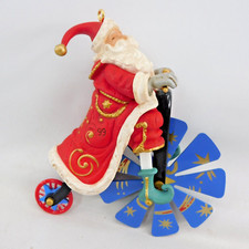 Kinetic santa pedaling for sale  Island Lake