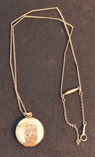 Jugendstil kette medaillon gebraucht kaufen  Grünhainichen