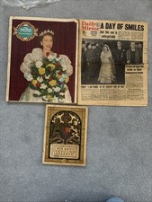 Queen elizabeth memorabilia for sale  READING