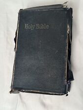 1902 HOLY BIBLE Holman Edition Antique Notes Mementos, usado comprar usado  Enviando para Brazil