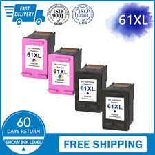 Pacote com 4 61 61XL tinta preta colorida para HP Deskjet 1000 1050 1055 1510 2540 Envy 4500 comprar usado  Enviando para Brazil
