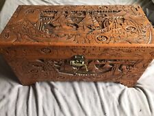 antique solid wood chest hope for sale  Lincoln Park