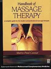 Handbook massage therapy for sale  UK