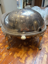 Antique silverplate revolving for sale  NORWICH