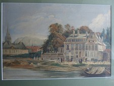 Tableau peinture ancienne d'occasion  Vaugneray