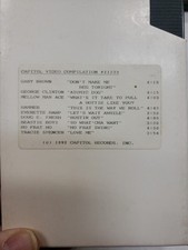 Capitol records video for sale  Hamilton