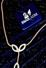 Elegant collier swarovski d'occasion  Herblay