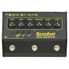 Pedal de baixo programável usado Tech 21 SansAmp driver DI comprar usado  Enviando para Brazil