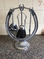 Silver chromed horse for sale  GRANTHAM