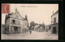 Old postcard ecouen d'occasion  Expédié en Belgium