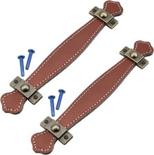 Leather handle 2pcs d'occasion  Expédié en France