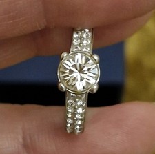 Swarovski ring solitär gebraucht kaufen  Hamburg