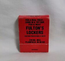 Vintage matchbook fulton for sale  Spindale