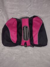 mochila para cachorro rosa e preta média, usado comprar usado  Enviando para Brazil