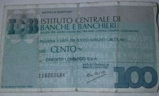 Mini assegno 100 usato  Castelnovo ne'Monti
