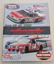 2002 GNC LiveWell 200 Craftsman Truck Series Milwaukee Mile Race Program comprar usado  Enviando para Brazil