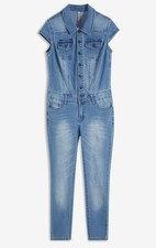 Jeans jumpsuit knöpfen gebraucht kaufen  Deutschland