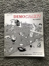 Demo-Crazy! by Gado (2000) Editorial Cartoons RARE HARD TO FIND comprar usado  Enviando para Brazil