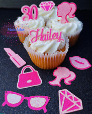 Personalised barbie glitter for sale  SIDCUP