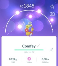 Usado, Pokemon Regional Comfey - Curelei - Guérilande (lv 30 or higher PC ) POKEMON GO comprar usado  Enviando para Brazil