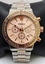 Luxury versace chronograph for sale  LONDON