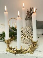 Hirschgeweih adventskranz kerz gebraucht kaufen  Alzey