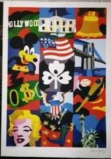 Ugo nespolo serigrafia usato  Reggio Calabria