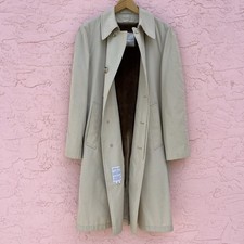 Trench coat vintage London neblina bronzeado forrado tamanho 36 Reg comprar usado  Enviando para Brazil