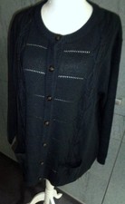 Strickjacke cardigan schwarz gebraucht kaufen  Rheinberg
