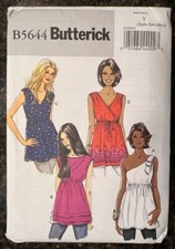 Butterick 5644 Misses Top (4 Styles) Easy Sew Designer 2011 Pattern XS-S-M Uncut comprar usado  Enviando para Brazil
